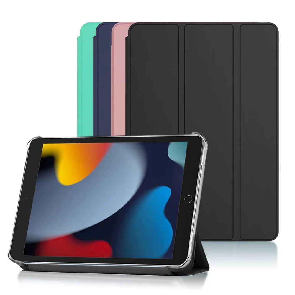 Capa de Despertar Inteligente de Couro pu Suporte Triplo Ipad 10.2 2023 20232023 ° ° ° A2270 A2604