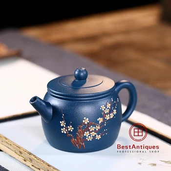 

Yixing Zisha Teapot Purple Clay Teapots Handmade Meixiang Hanwa 200cc
