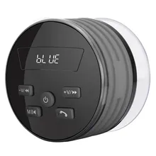 CARPRIE присоска дизайн портативный Bluetooth динамик ванная комната водонепроницаемый открытый динамик Красочный светодиодный Bluetooth динамик s Портативный