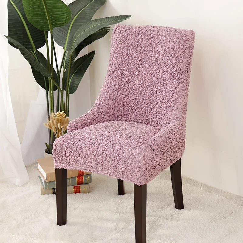 Чехол для кресла с наклонной спинкой, универсальный размер, большой размер, крыла Bakc King, чехлы на спинку стула, чехлы на сиденья для отеля, вечерние, банкетные, офисные - Цвет: Pink