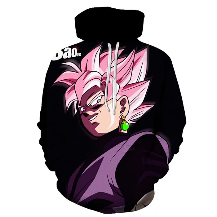 Мультфильм Dragon Ball толстовки с принтами мужские из аниме Goku дизайн Уличная Для мужчин весна пуловер с длинными рукавами Homme
