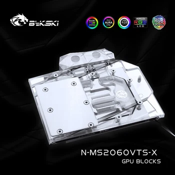 

Bykski N-MS2060VTS-X Full Coverage GPU Water Block For MSI GEFORCE RTX2060VTS-X C 6G OC Graphics Card Cooler Heatsink