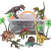 Cute Funny Dinosaur Models Amusement Scene Play Mat Rug Carpet Kids Development Toy 1
