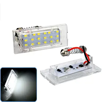

LED Error Free License Number Plate Light For BMW X5 E53 X3 E83 1999-2006 X3 E83 2003-2010 Car Styling Accessories Lamp