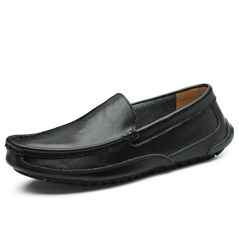 Повседневные мужские лоферы из натуральной кожи; сезон осень; chaussure homme Mocasines Hombre; мокасины; Лоферы для вождения