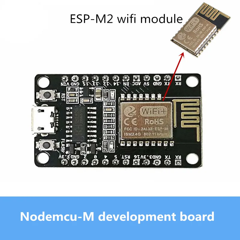 ESP8285 макетная плата Nodemcu M на основе ESP M2 беспроводной WiFi модуль внешней антенны CH340