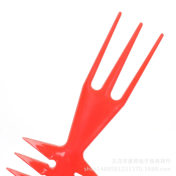 Напрямую от производителя shui tuo Painting Three-in-One пластиковый гребень масляная голова Trigeminal Расческа с острым концом Fine Art Str