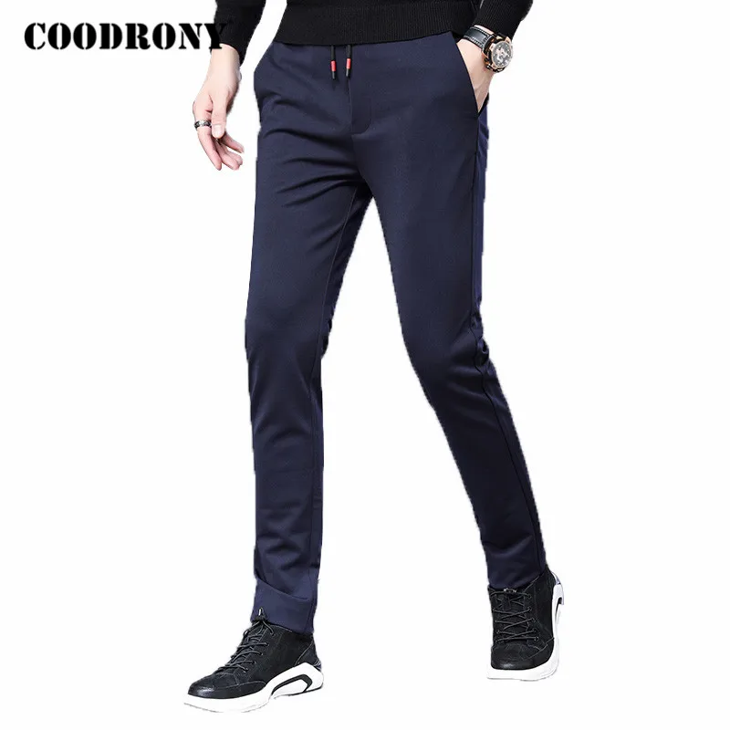 COODRONY Brand Mens Pants Spring Autumn Sports Casual Trousers High Quality Soft Cotton Pant Men Slim Fit Korean Clothes C9006 COODRONY Brand Mens Pants Spring Autumn Sports Casual Trousers High Quality Soft Cotton Pant Men Slim Fit Korean Clothes C9006