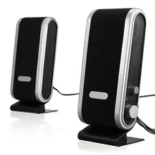 1 пара компьютерный динамик Мультимедиа Портативный Настольный динамик USB 3,5 мм Аудио встроенный микрофон разъем Громкий динамик для ПК ноутбук компьютер