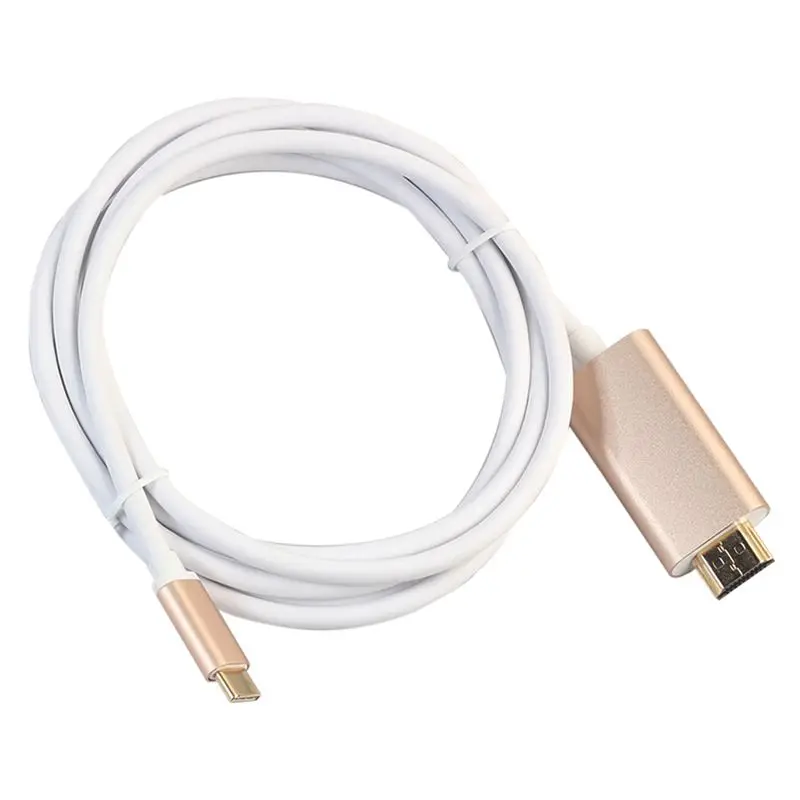 USB-C разрешение Effelon 1,8 M 4K type C USB 3,1 Male to HDMI кабель для Macbook 12 дюймов/Chromebook/Lumia950 XL и т. Д