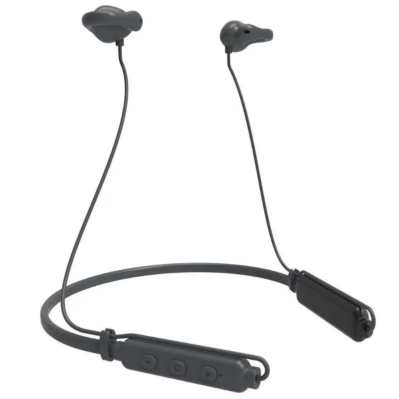 Air Conduction Bluetooth гарнитуры Спортивные Беспроводные наушники с клипсой для ушей Микрофон супер НЧ наушники, гарнитура высокого качества - Color: Gray