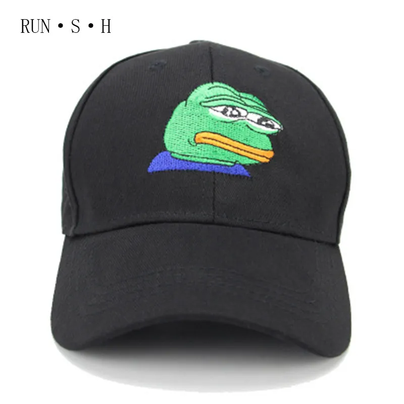 Бейсбольная кепка для уличного танца Sad Frog Prince, вышитая Кепка для гольфа, солнцезащитный козырек с защитой от ультрафиолетового излучения, для активного отдыха и спорта - Цвет: 1