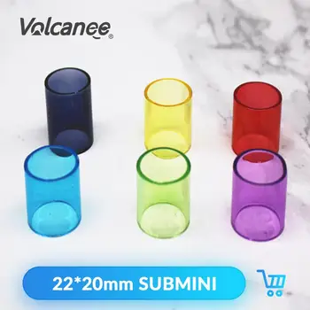 

Volcanee 2pc Replacement Glass Tube for Subtank Mini Tank Atomizer Electronic Cigarette Spare Glass