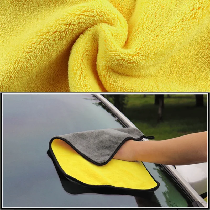 1 шт. автомобильный бочонок мыть микрофибра Полотенца автоматическая Чистка