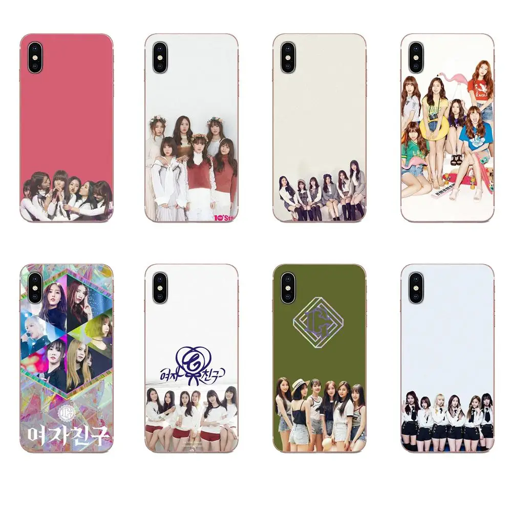 Мягкий чехол для телефона Gfriend Kpop с принтом Samsung Galaxy Note 8 9 10 Pro S4 S5 S6 S7 S8 S9 S10 S11 S11E S20 Edge
