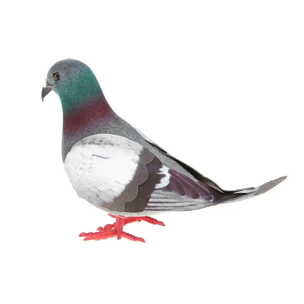 Simulation Decorative Foam Pigeon Model Fake Artificial Imitation Bird Garden Ornament Wedding Decoration