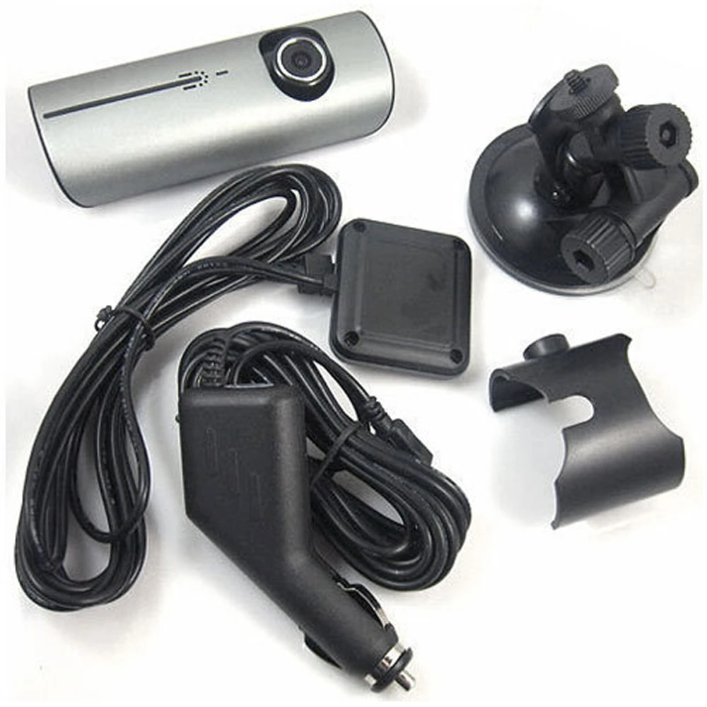 Dual Lens Night Vision Car DVR Camera Dash Cam 2.7" TFT LCD Camcorder Cycle Recording Video Digital Recorder with GPS
