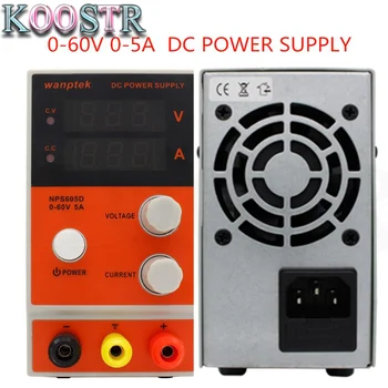 

NPS605D 0.1V 0.01A Mini laboratory switching power supply Single Channel Digital voltage regulator DC power supply 0-60V 0-5A