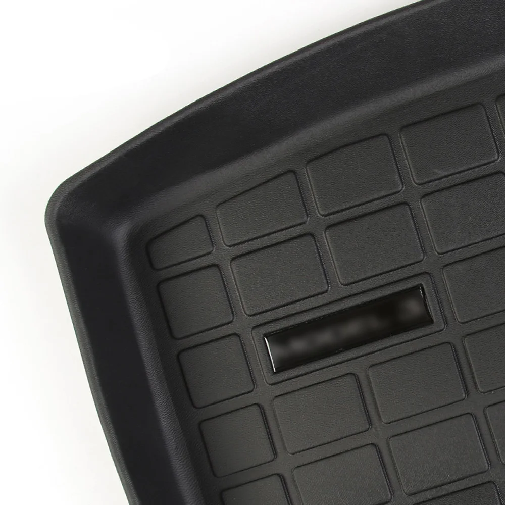 Багажник пол прочный термопластиковый коврик грузовой лайнер задний Грузовой лоток черный для Tesla модель 3