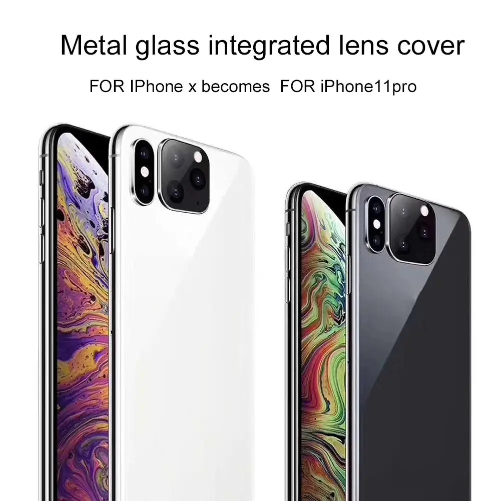 Задняя крышка для объектива камеры для iPhone X XR замена на iPhone 11 Pro Max