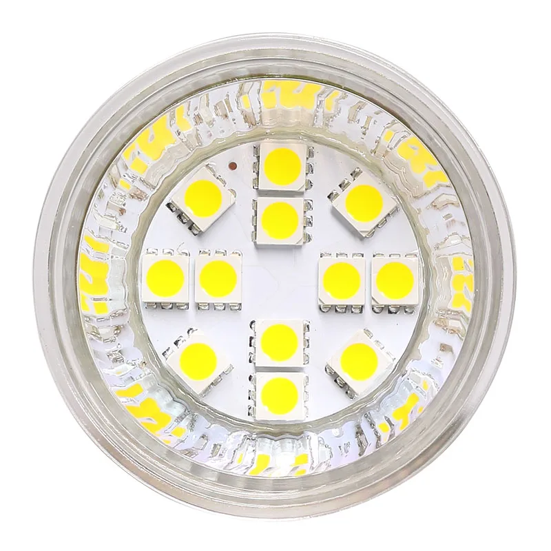 Базовая диммируемая Светодиодная лампа G4 MR16 25 Вт Equavalent 12 В 24 светодиодов 5050SMD 2 4