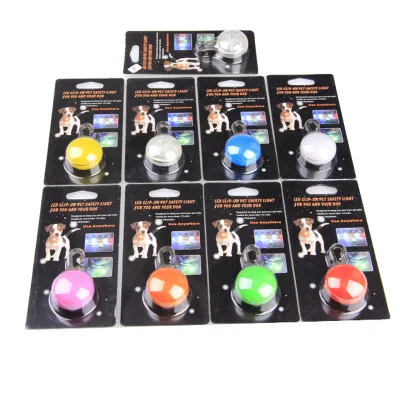 Creative Design travel safe LED Flashing Pedant Night Light Mini Pet Safety Keyring Night Light Pendant Dog Cat
