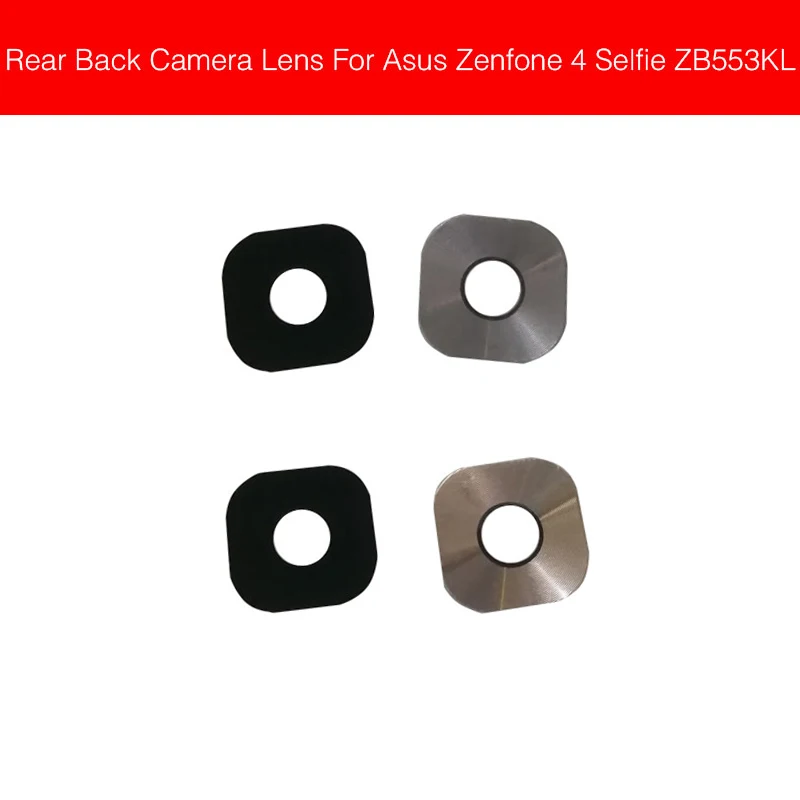 

Back Camera Glass Lens Ring Cover For Asus Zenfone 4 Selfie ZB553KL Rear Camera Glass Lens With Adhesive Sticker Replacement