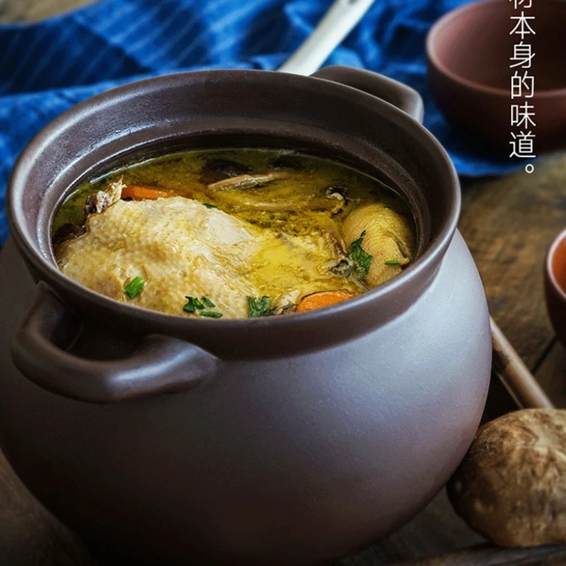 Indukciós Tűzhely Agyag Edény Kerámia Forró Egészség Aranyos Tűzhelykészlet Fedéllel Chongqing Ollas De Cocina Antiadherente Konyha Eg50Tg - Image 3