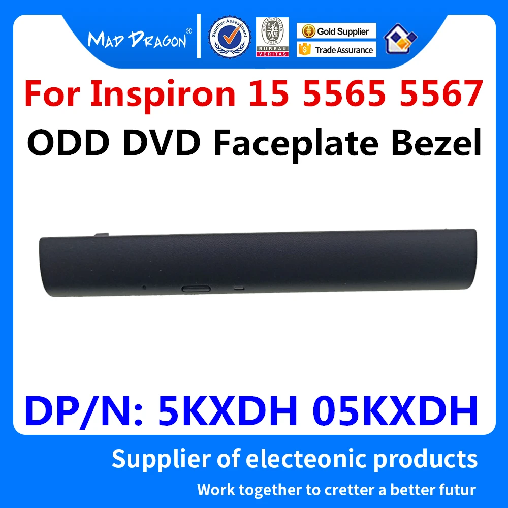 Nuovo Originale Laptop Odd Dvd Faceplate Bezel Optical Drive Cover Per Dell Inspiron 15 5000 5567 5565 5Kxdh 05Kxdh Ap1P6000300