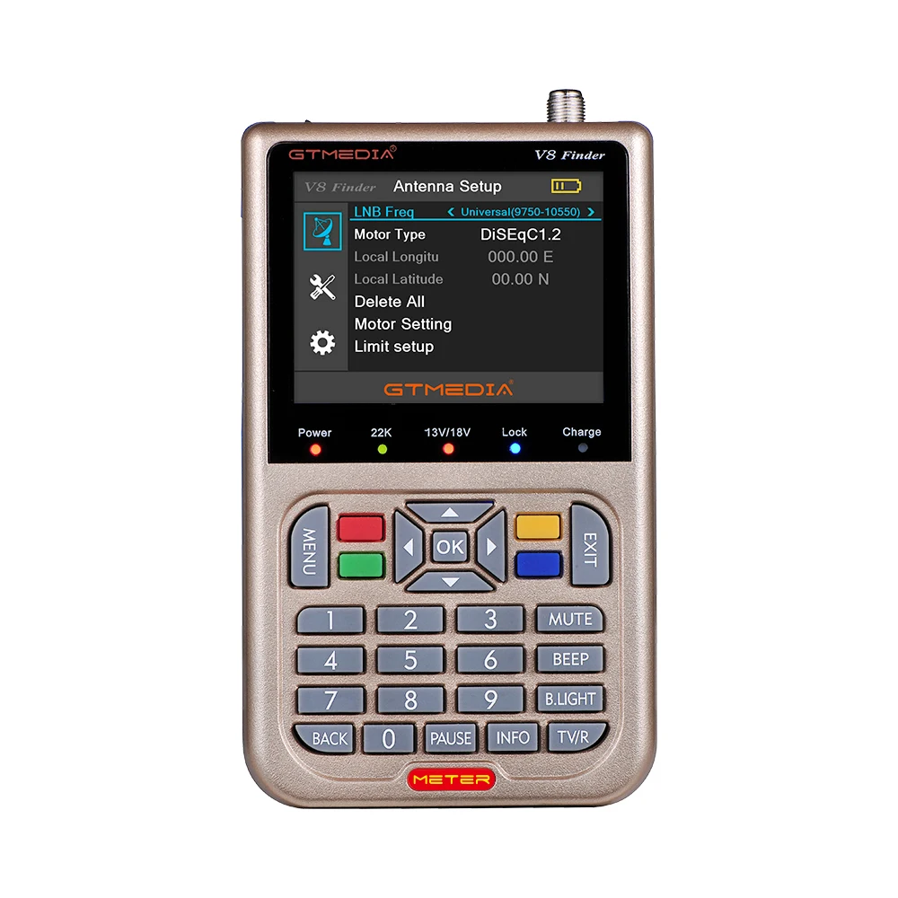 

Satellite TV Receiver GTMEDIA V8 digital satellite Finder HD DVB-S2 High Definition 3.5" LCD Satellite Finder MPEG-2 MPEG-4