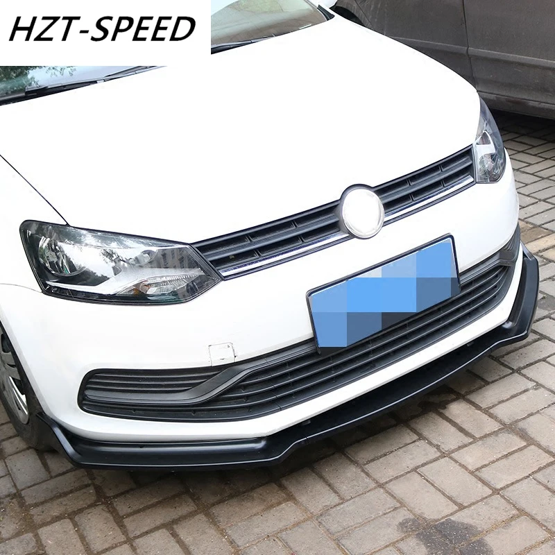 3 шт. ABS автомобильный протектор бампер передний спойлер для VOLKSWAGEN POLO