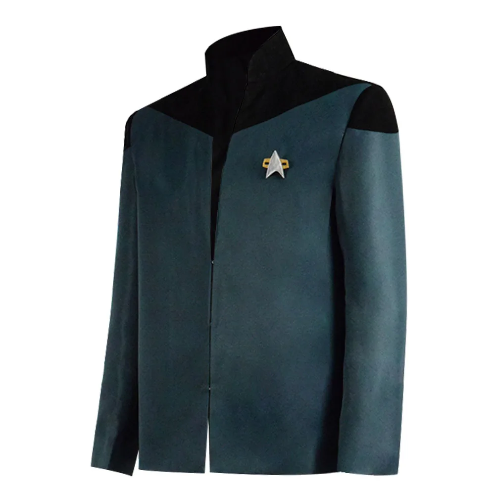 CosDaddy Picard капитанская форма косплей костюм Мужская куртка пальто