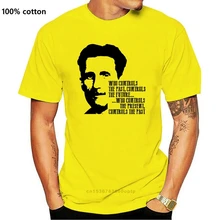 Nowy George Orwell inspirowany T-Shirt 100 najwyższej jakości bawełna 1984 Animal Farm 2021 moda marka męska topy odzież uliczna T-Shirt tanie i dobre opinie LBVR CN (pochodzenie) SHORT Drukuj Z okrągłym kołnierzykiem COTTON 2018 men women Sukno Na co dzień t shirt men t shirt cotton