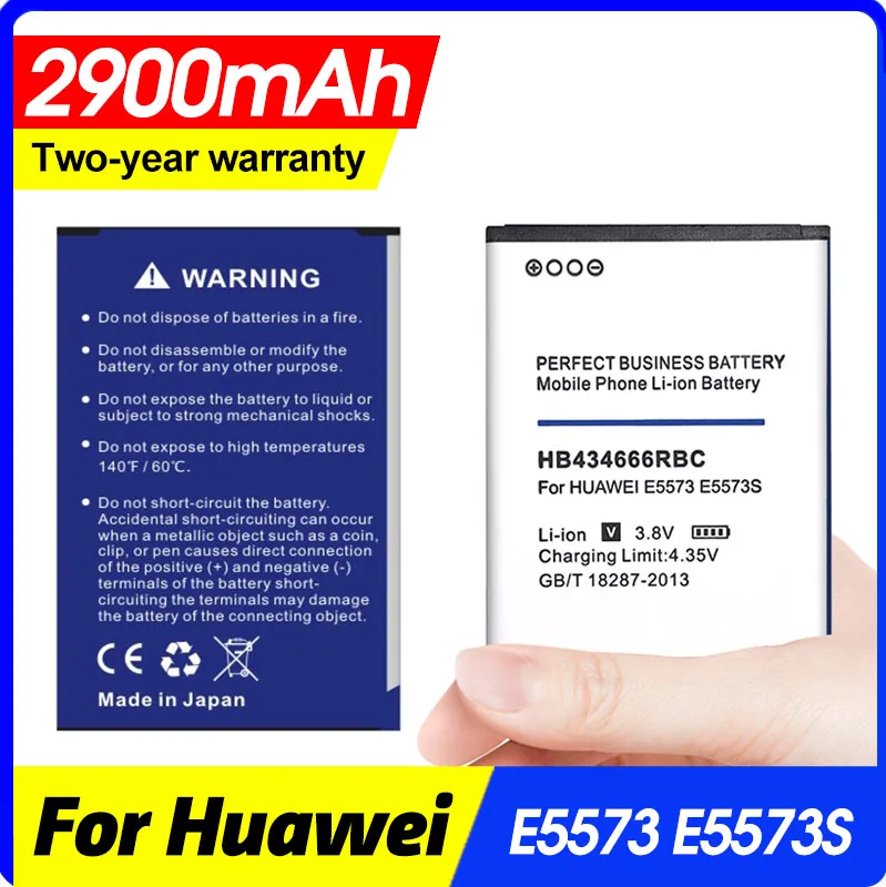 New Mobile Battery 2900mah Hb434666rbc for Huawei E5573S E5573s-32 E5573s-320 E5573s-606 E5573s-806 | Мобильные телефоны и