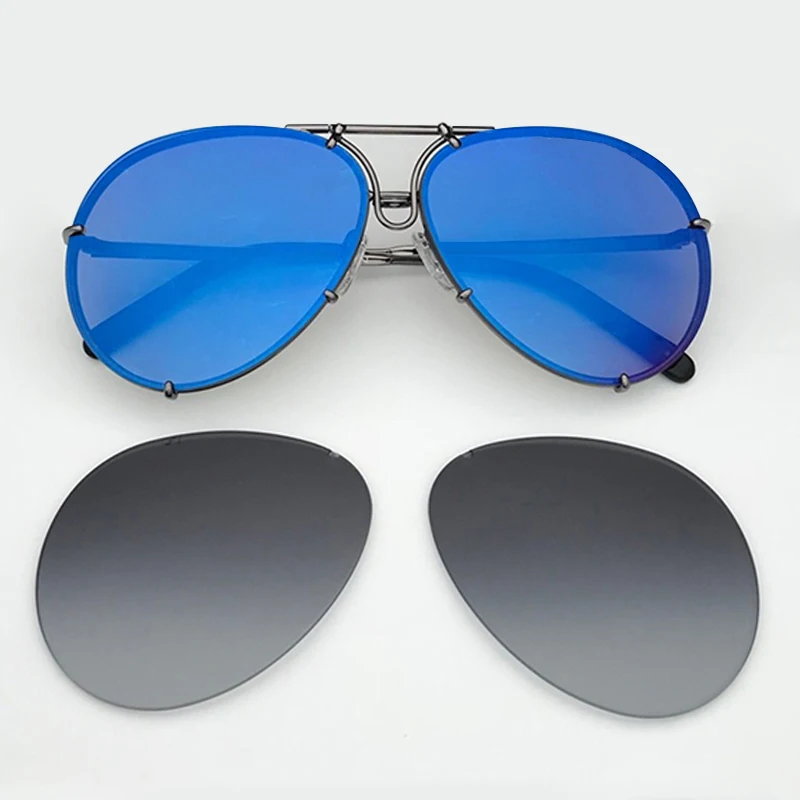 No.1 Sunglasses Классические солнцезащитные очки для детей, цветные зеркальные детские очки, металлическая оправа, детские очки для путешествий и покупок, UV400 - Цвет линз: No.1 Sunglasses