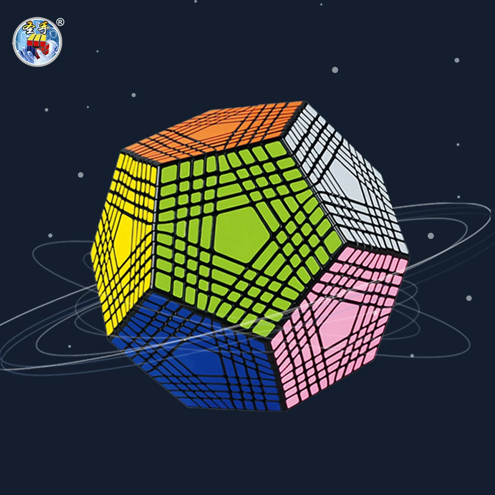 Оригинальный волшебный куб Sengso 9x9 Megaminx Dodecahedron скоростная головоломка антистресс