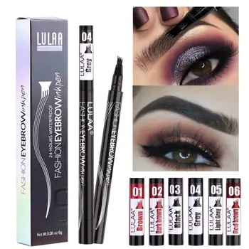 

LULAA Eyebrow Pen Waterproof Natural maquiagem profissional completa microblading eyebrow tattoo pen eyebrow tint 2 colors TSLM1