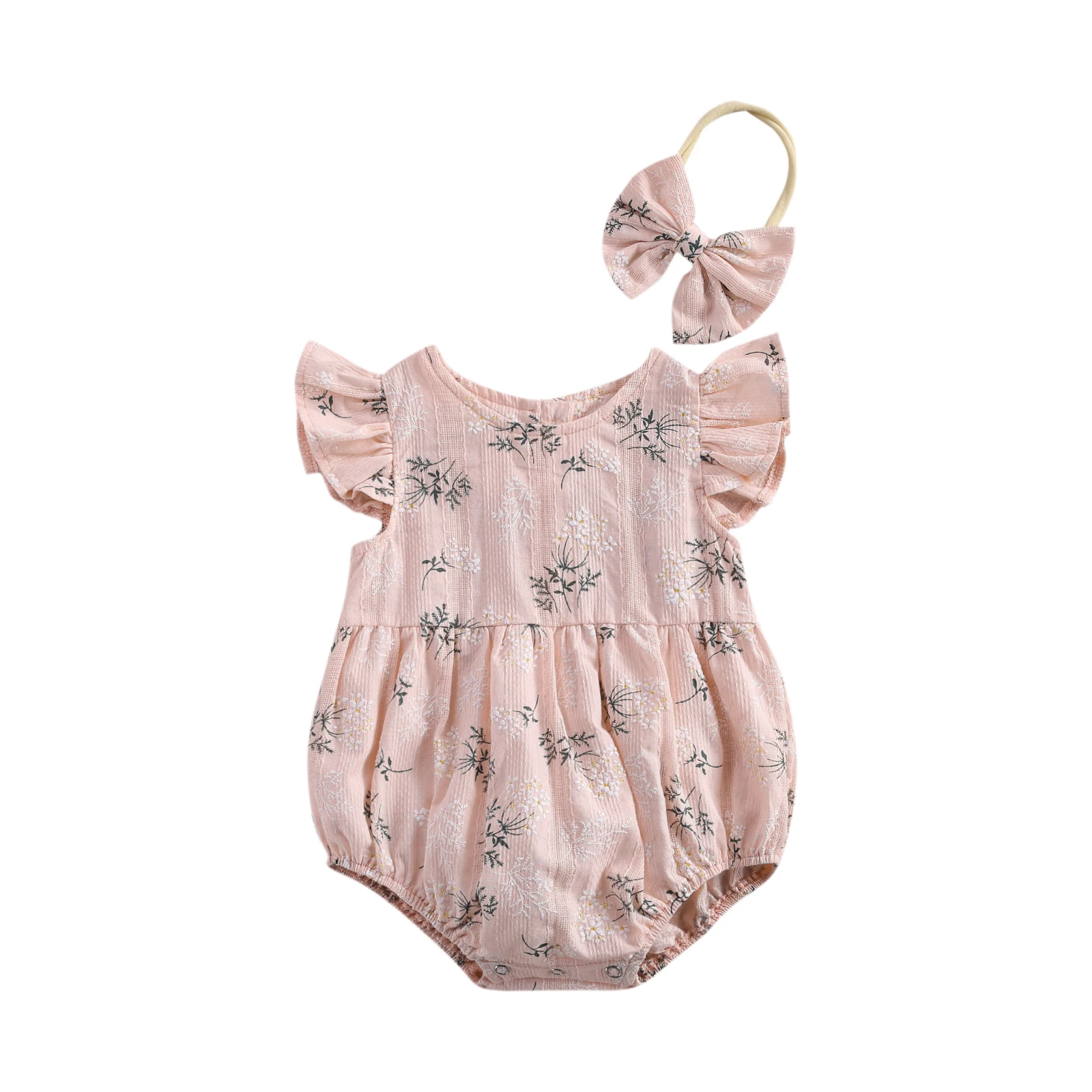 Jasmine Girl Floral Romper - Momorii