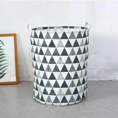 Cesta de almacenamiento cesta grande 40*50 см, utilzada para ropa de juguete cesta de ropa - Цвет: 11