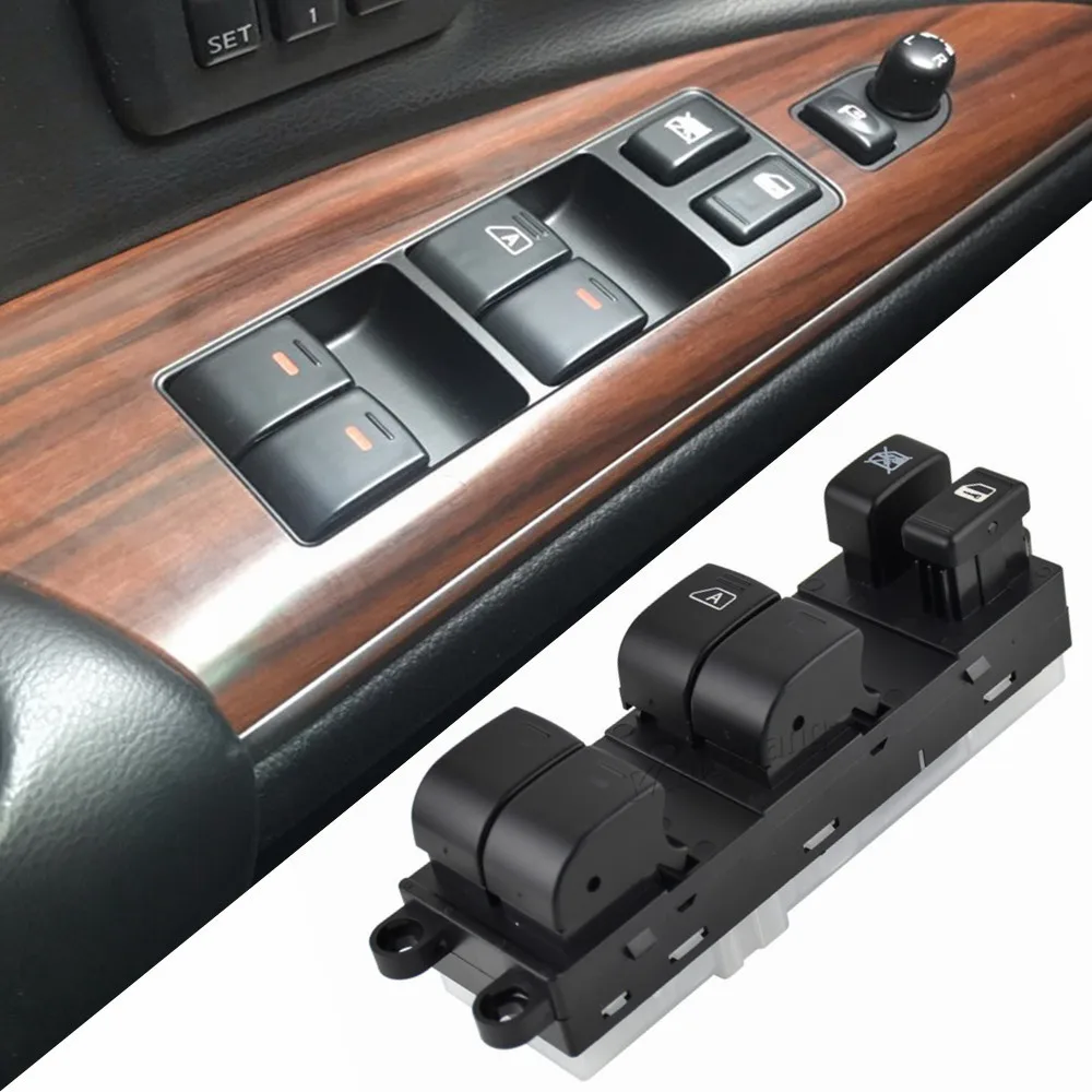 Переключатель Стеклоподъемника передний левый 25401-9W100 для Nissan murano z51 x-trail qashqai |