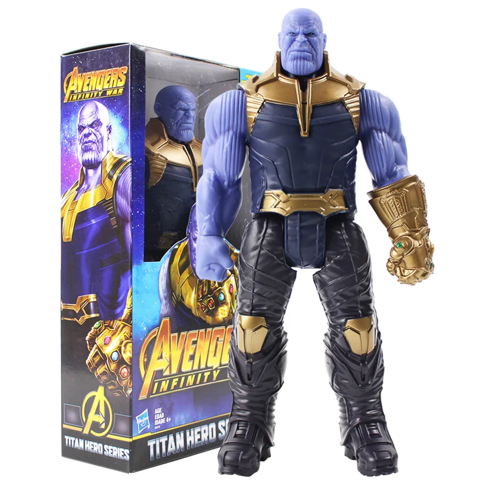 30 см Marvel Мстители 3 Бесконечность войны Титан герой серии танос Халк действие игрушечные фигурки из ПВХ Коллекционная модель игрушки для