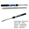 Sougayilang 1.2m Mini Ice Telescopic Carbon Ice Fishing Rod with Trolling Reel Combo Portable Ice Fishing Reel Pole Sets Tackle ► Photo 3/6