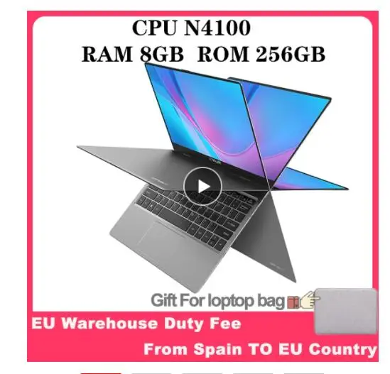  Teclast F5 Del Computer Portatile di Intel Gemini Lago N4100 Quad Core 8 Gb di Ram Ssd da 256 Gb Wi