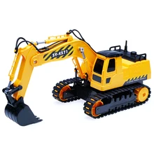 2,4G 1:26 RC гусеничный экскаватор RC грузовик Инженерная игрушка для мальчика беспроводной экскаватор на дистанционном управлении строительная машина пляжная игрушка