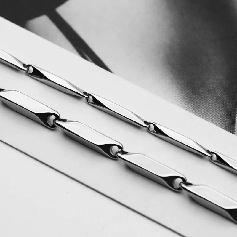 Stainless Steel Chain Bracelet 18 + 5CM For Men and Women