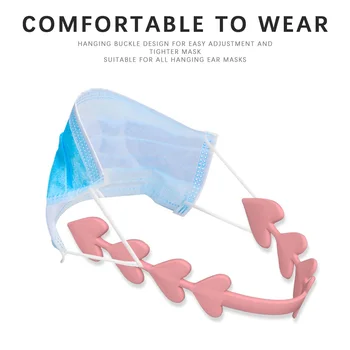 

1pc/ 3pc/ 5pc Face Mask Ear Hooks Extension Buckle Adjustable Earache Fixer Anti-Slip Mask Ear Grip Extension Hook Masks Buckle