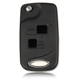 

Hot 2 Buttons Car Folding Flip Remote Key Cover Shell Case For Toyota AVALON XL XLS CAMRY CAMRY XLE LE CELICA COLORADA GAJA(J)