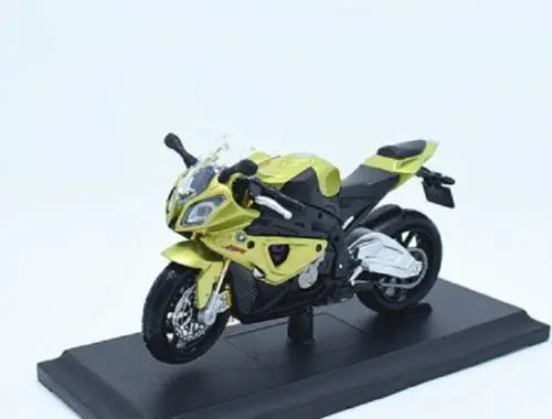 1:18 Maisto BMW S1000RR Motorcycle Bike Model Toy Green 