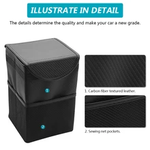 Автомобильная корзина для мусора автоматическое хранение сумка Аксессуары для Mercedes Benz E300L W201 GLA W176 CLK W209 W202 W220 W204 W203 W210 W124 W211