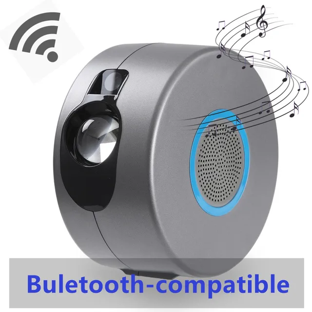 Star Projector Galaxy Lamp Space Light Galaxy Projector Starry Laser Planetary Projector Bedroom Decor Novelty Lighting Bluetooth speaker